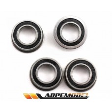 Rolamentos 8x14x4 selados (4un.) Losi
